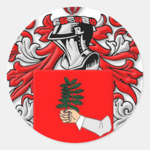 Sticker Rond Armoiries de Dibendetto