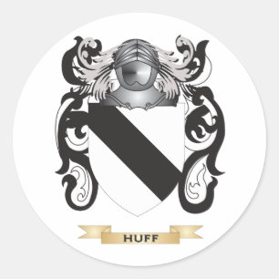 Sticker Rond Armoiries de Huff (crête de famille)