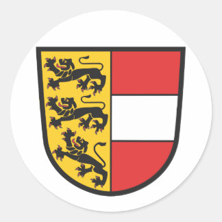 Sticker Rond Armoiries de la Carinthie