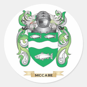 Sticker Rond Armoiries de McCabe (crête de famille)