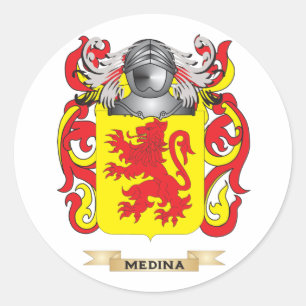 Sticker Rond Armoiries de Médina (crête de famille)