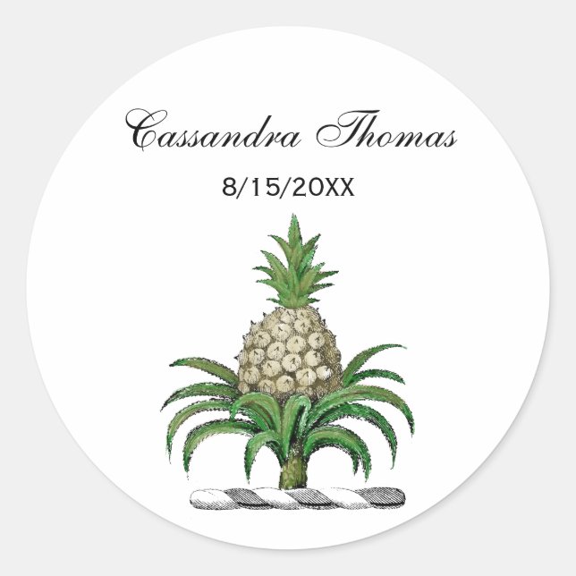 Sticker Rond Armoiries de Preppy Heraldic (Devant)