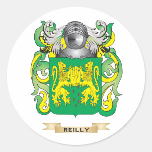 Sticker Rond Armoiries de Reilly (Armoiries de la famille)