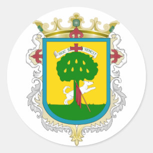 Sticker Rond Armoiries de Zapopan - Mexique