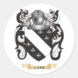 Sticker Rond Armoiries du lac (crête de famille)