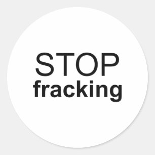Sticker Rond Arrêter le fractionnement