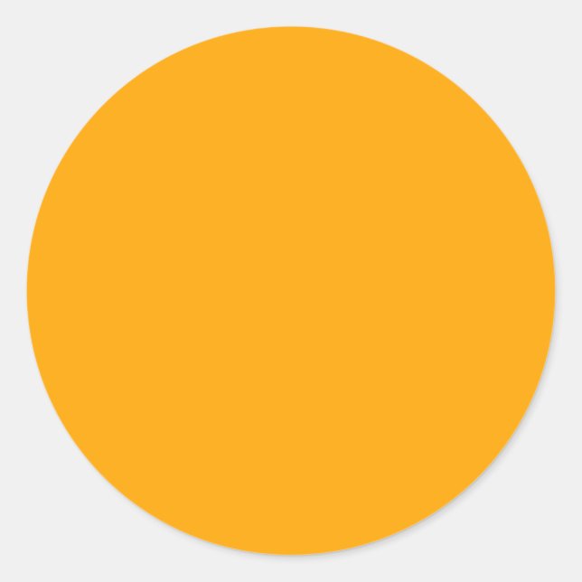 Sticker Rond Arrière - plan Jaune Soleil Vous Pouvez Customiser (Devant)