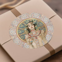 Art Nouveau Mucha Sarah Bernhardt Champagne C Or