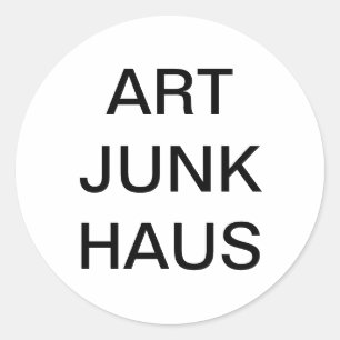 Sticker Rond ARTJUNKHAUS Jeff Hankamer Artjunkhaus SPLASH-ART