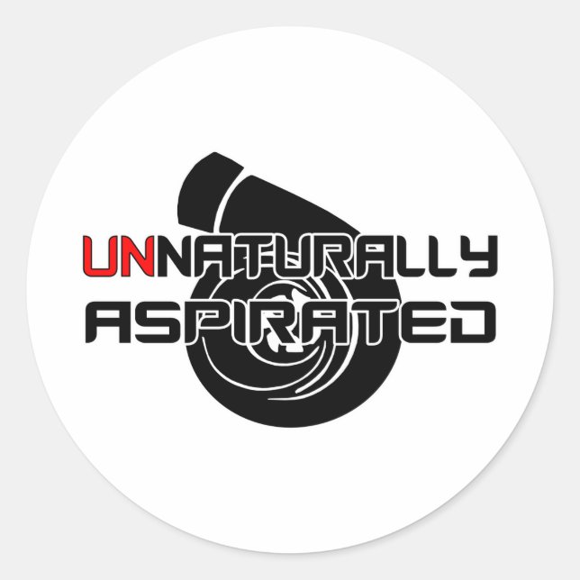 Sticker Rond Aspiré (Devant)