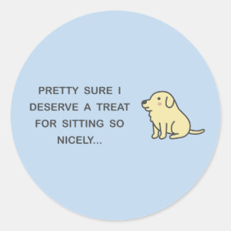 Sticker Rond Assis Bien