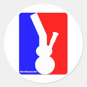 Sticker Rond Association nationale de bong