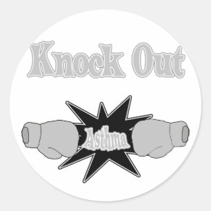 Sticker Rond Asthme