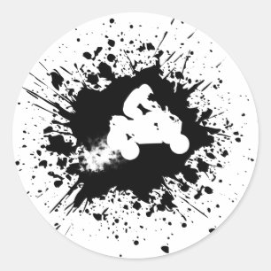 Sticker Rond atv splatz