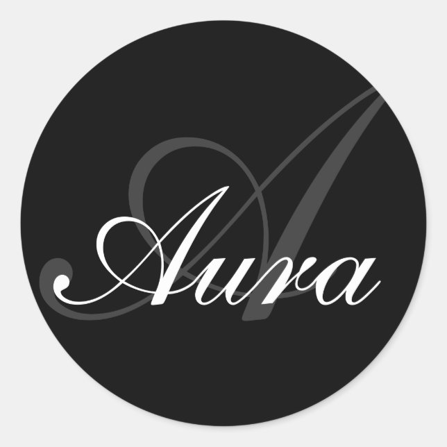 Sticker Rond Aura-Front (Devant)