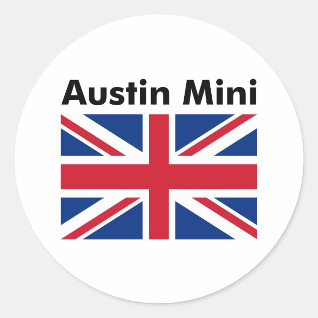 Sticker Rond Austin (Devant)