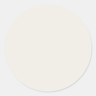 Sticker Rond Automne Couleur hiver Lait de coco