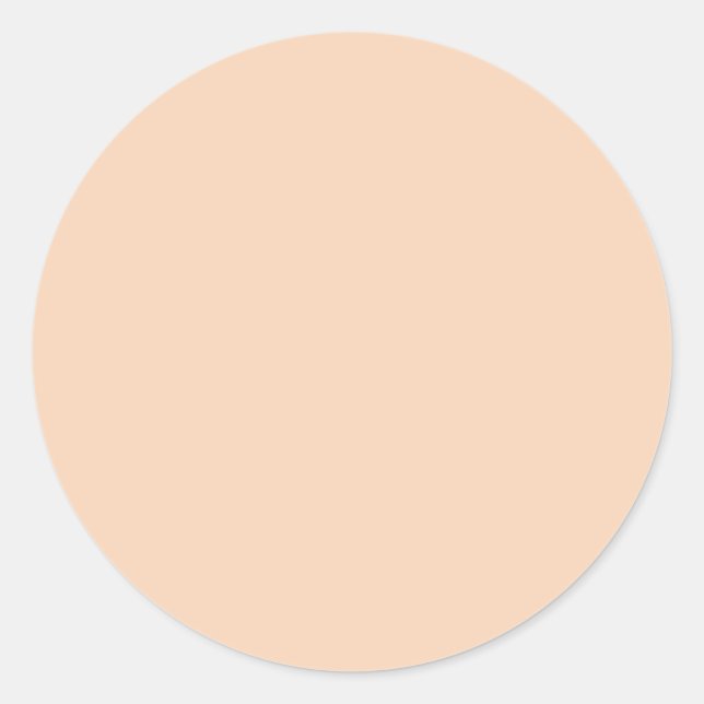 Sticker Rond Automne Hiver Couleur Tache (Devant)