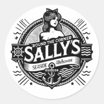 Autour du coin Sally's Seaside Alehouse T-Shirt