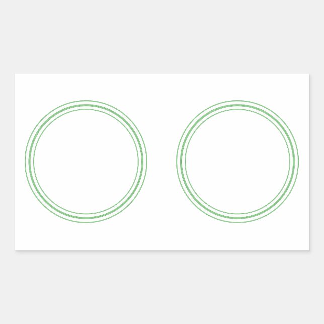 STICKER ROND avec bordure - Lâches de voeux (Devant)