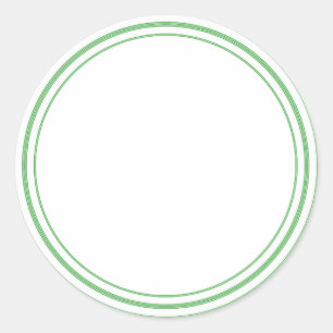 STICKER ROND avec bordure - Lâches de voeux