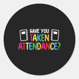 Sticker Rond Avez-Vous Pris Participation - Commis De Participa