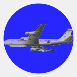 STICKER ROND AVIONS À RÉACTION DE L'ARMÉE DE L'AIR