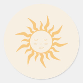 Sticker Rond Baby shower