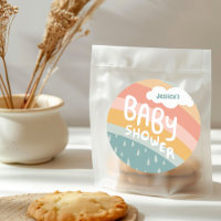 BABY SHOWER Cute Nuages Rainbow Pluie Custom