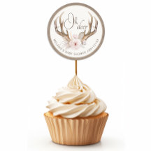Baby shower d'aquarelle Oh Deer