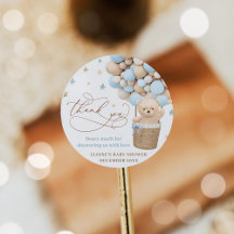 Baby shower d'attente de l'ours en peluche d'atte