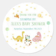 Baby shower Dinosaur