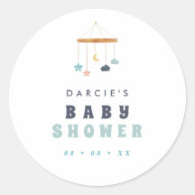 Baby shower mobile moderne pour bébé