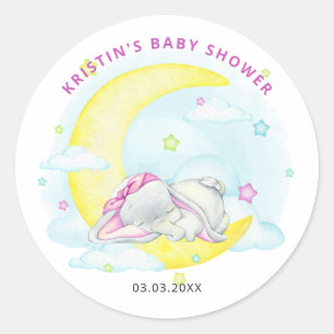 Sticker Rond Baby shower Sweet Dreams