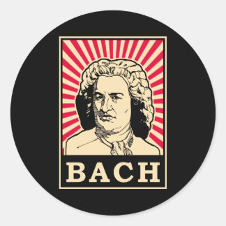 Sticker Rond Bach
