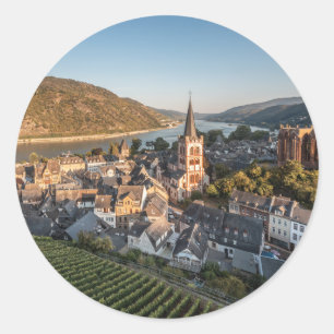 Sticker Rond Bacharach Allemagne