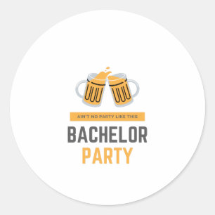 Sticker Rond Bachelor