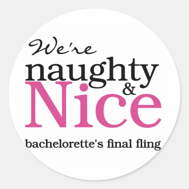 Sticker Rond Bachelorettes Final Fling Rose (Devant)