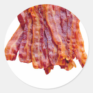 Sticker Rond Bacon Bacon