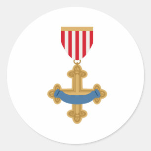 Sticker Rond Badge Lion Cowardly