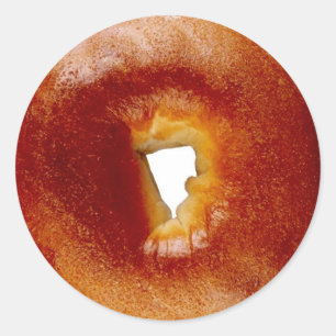 Sticker Rond Bagel