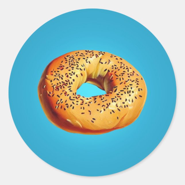 Sticker Rond Bagel (Devant)