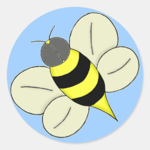 Sticker Rond Baie de Busy