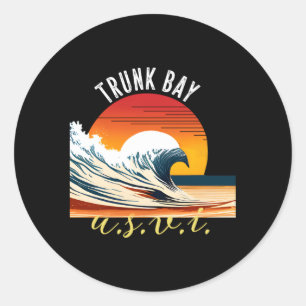 Sticker Rond Baie du tronc
