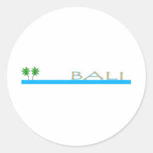 Sticker Rond Bali, Indonésie