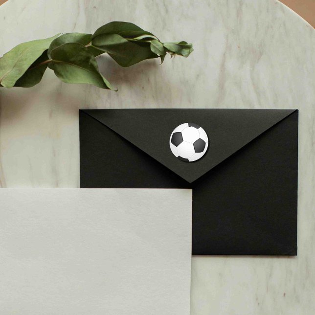 Sticker Rond balle de football graphique (Créateur téléchargé)