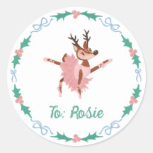 Ballerina Reindeer et Bows Noël