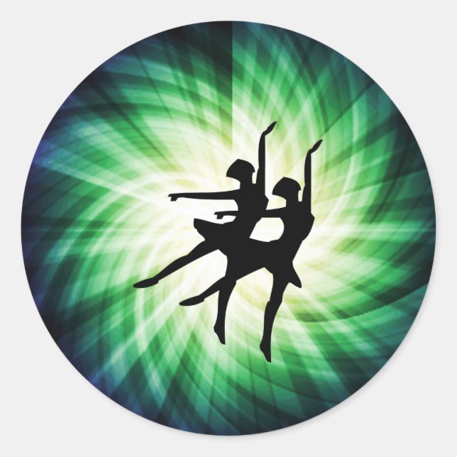 Sticker Rond Ballerinas (Devant)