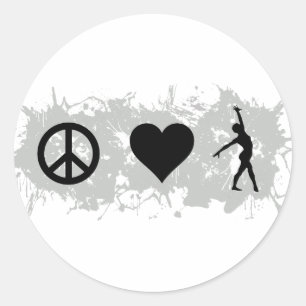 Sticker Rond Ballet 1