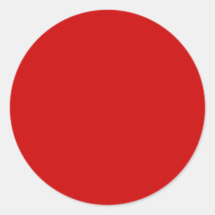 Sticker Rond Ballons rouge stylish Couleur complète